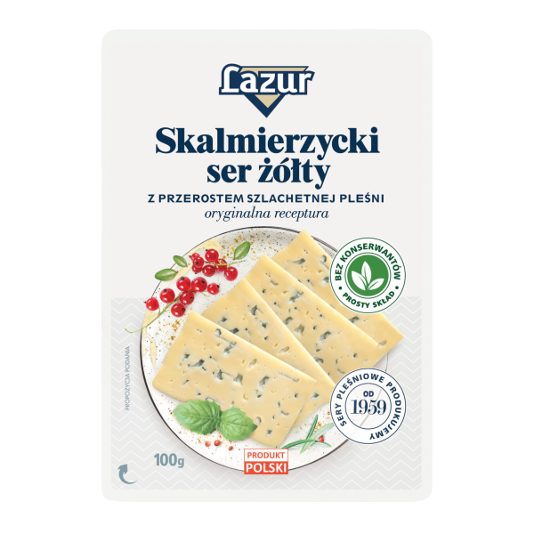 Ser Skalmierzycki Lazur w plastrach