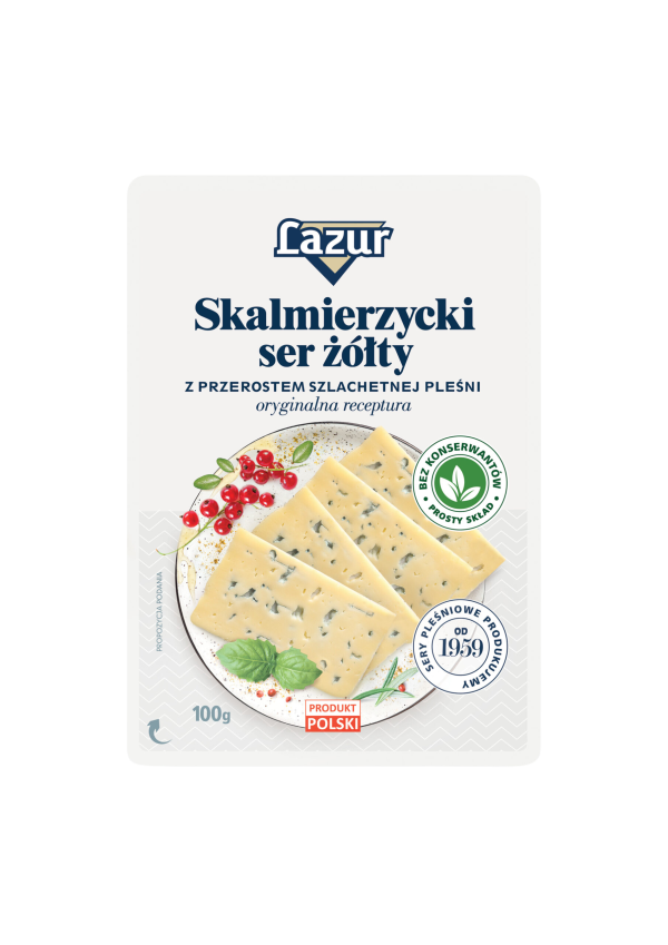 Ser Skalmierzycki Lazur w plastrach