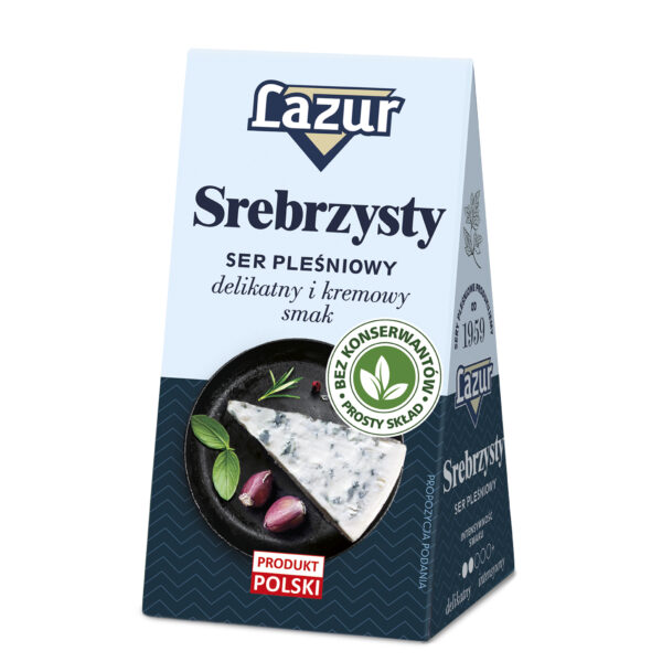 Ser pleśniowy Lazur Srebrzysty