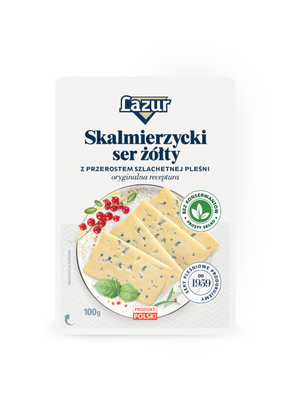 Ser skalmierzycki Lazur w plastrach