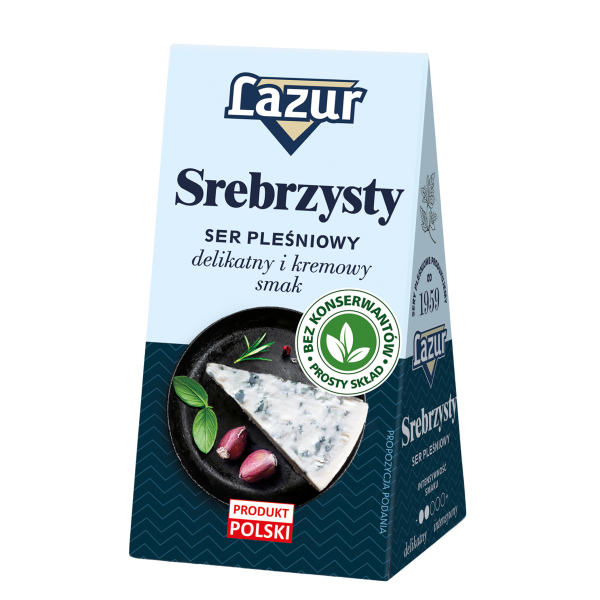 Ser pleśniowy Lazur Srebrzysty