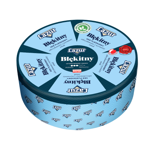 Ser pleśniowy Lazur Błękitny główka