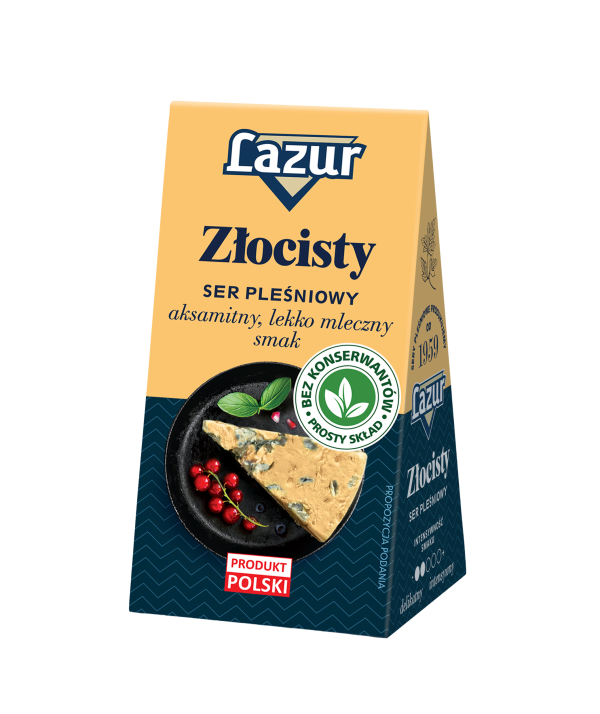 Ser pleśniowy Lazur Złocisty